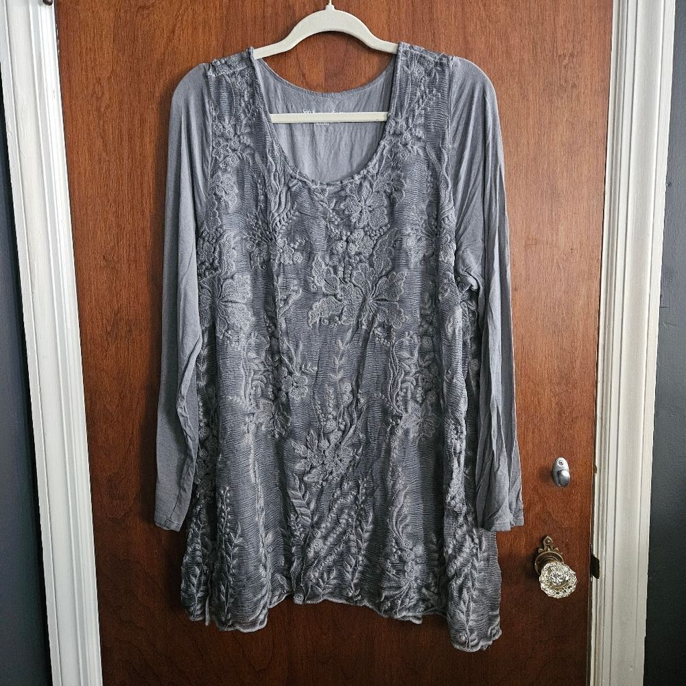 Soft Surroundings Lace Tunic